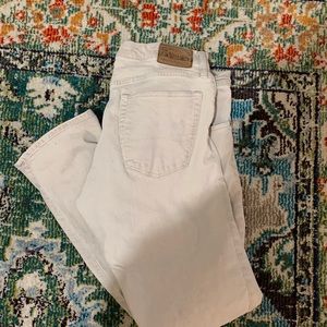 Beige highwasted relax fit jeans